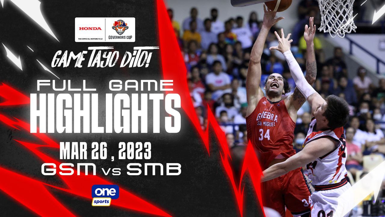 Ginebra Rips San Miguel | OneSports.PH